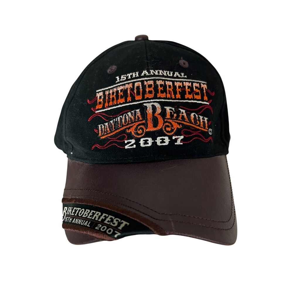 Biketoberfest 15th Annual 2007 Daytona Beach Biker Hat Cap Motorcycle Festival